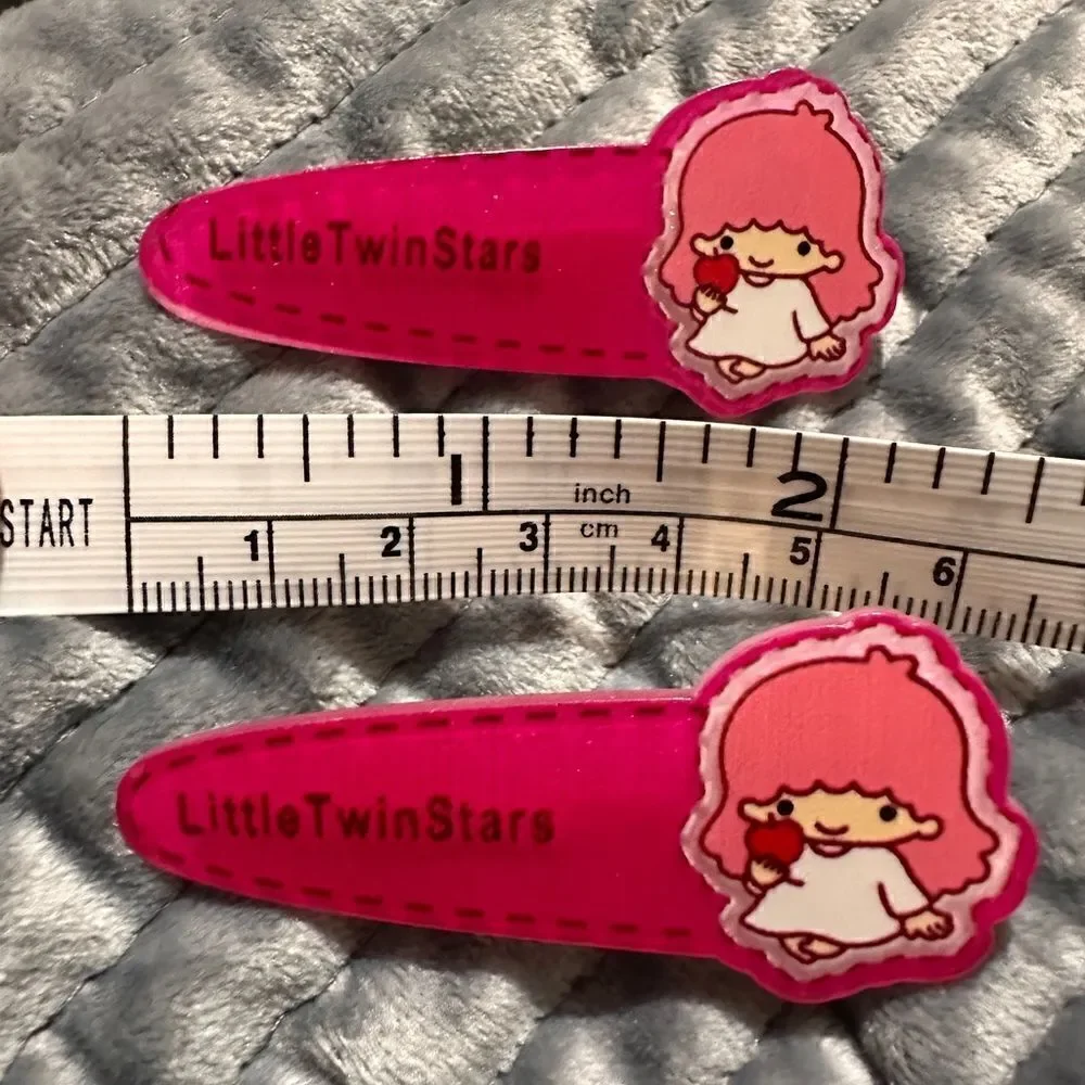 New little TwinStars Hair Accessories 2 pcs Hair Clip's